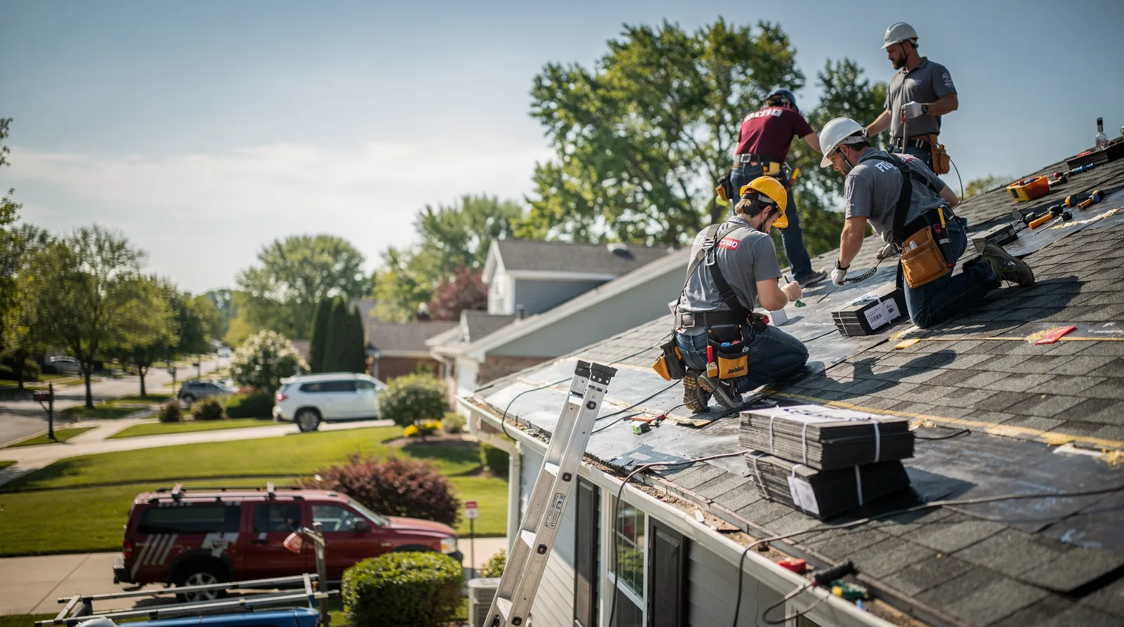 Roof Repair in Burlington, ND around you